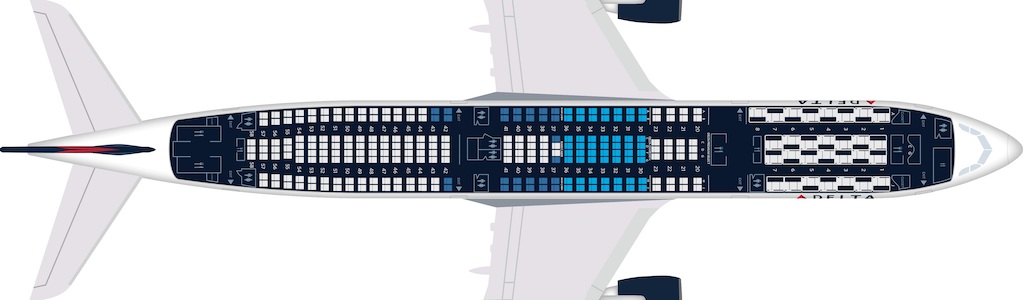 A339 seat map